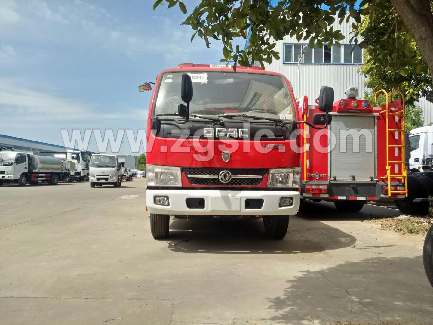 東風凱普特雙排水罐消防車 （國五）