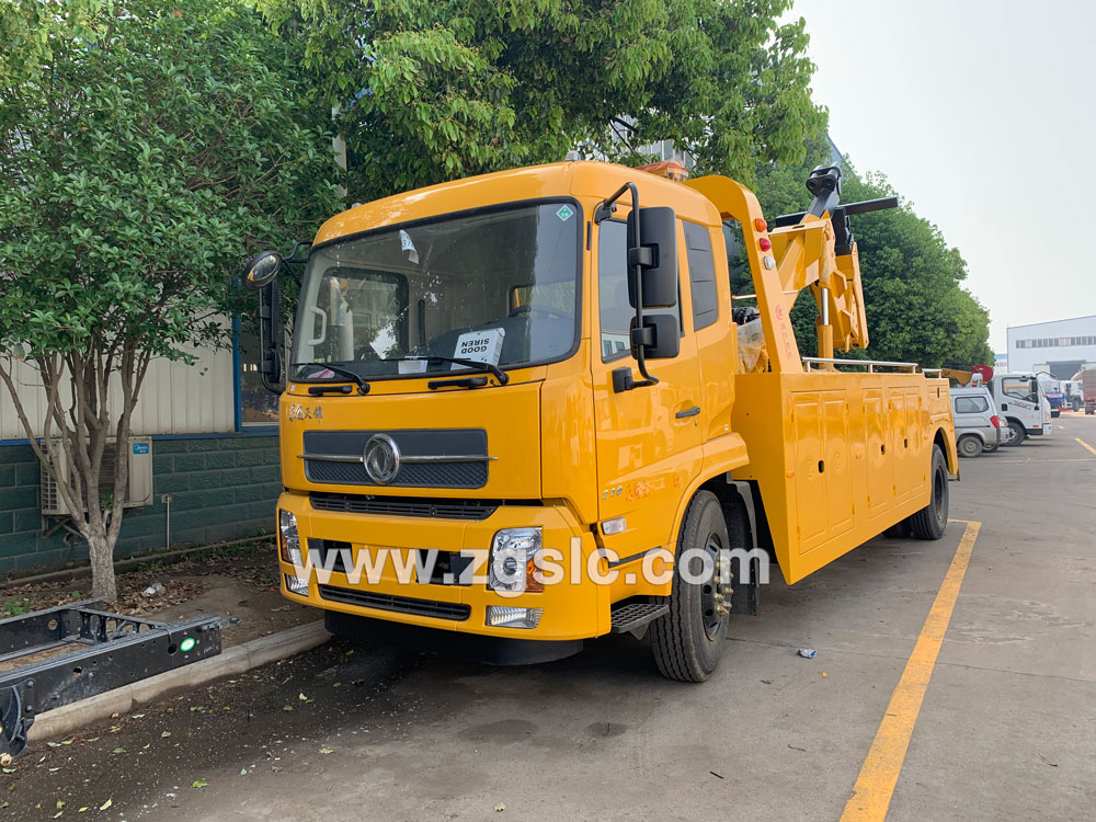 東風天錦聯(lián)體一拖一清障車（國五）