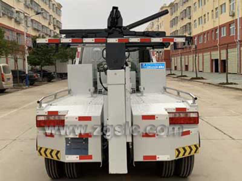 （國六）東風小多利卡拖吊連體清障車_國六藍牌清障車可以上戶嗎？